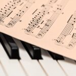 chords sheet on piano tiles
